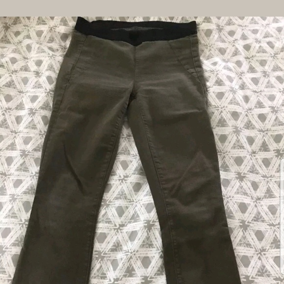 Olive Green Gap Jean Leggings - Picture 1 of 6